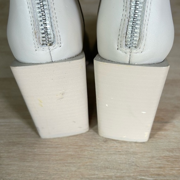 Steven Madden Tish Ankle Boot in Bone Leather - Picture 6 of 10